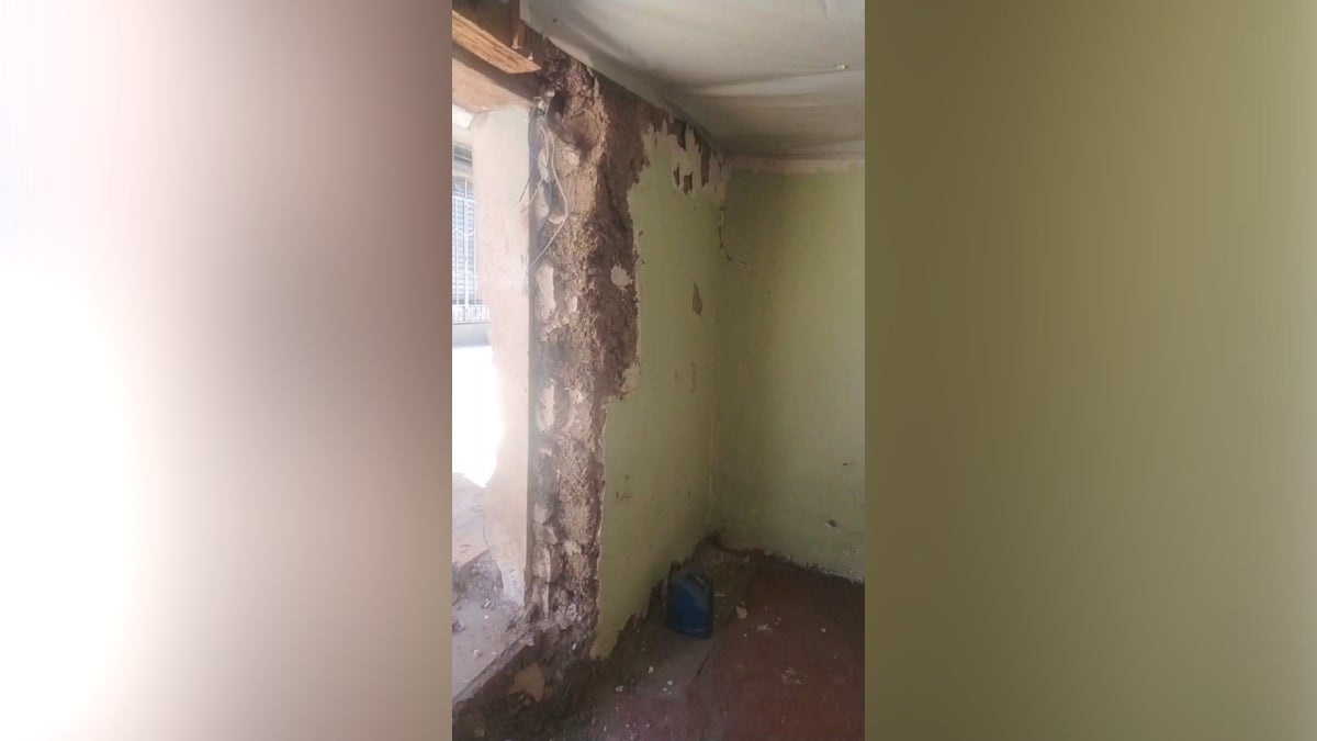 El sismo ha causado daños en su estructura y hay riesgo de que se desplome. 