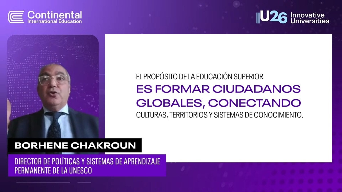 Universidad Continental impulsa el debate sobre el futuro de la educación superior en Innovative Universities 2026
