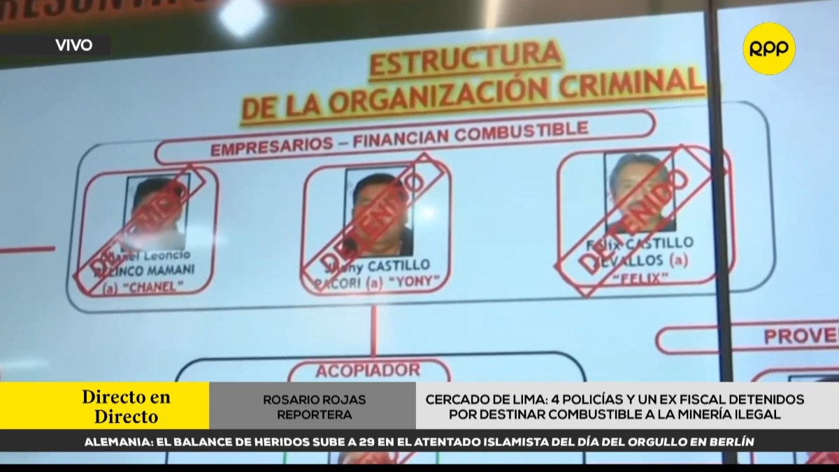PNP desarticula presunta red de tráfico de combustible para minería ilegal: detuvieron a cuatro policías y un exfiscal
