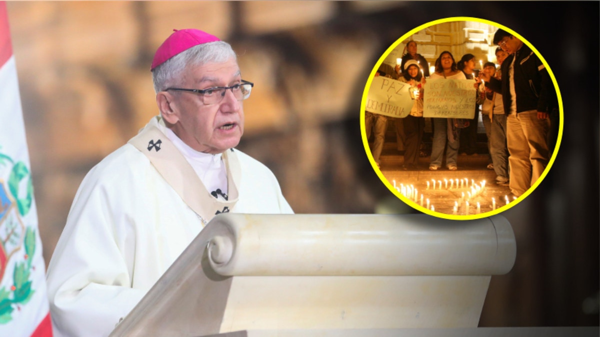 Cardenal Castillo rezó en misa y tedeum por víctimas de extorsión y sicariato y por muertos durante protestas