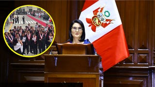 Bancada de Juntos por el Perú y otros congresistas abandonaron el hemiciclo antes del mensaje de Keiko Fujimori [VIDEO]