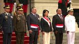 Keiko Fujimori fue reconocida como jefa suprema de las Fuerzas Armadas y la Policía Nacional
