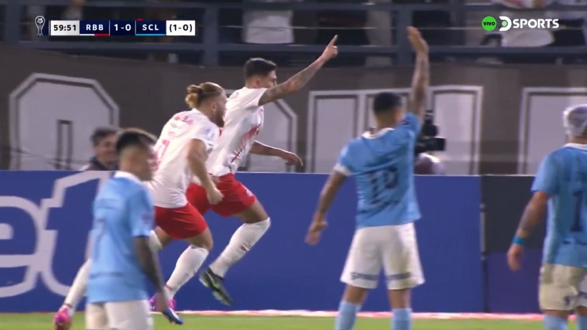 Sporting Cristal no resiste: así fue el gol de cabeza de Pedro Henrique de Bragantino [VIDEO]