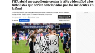 Así reaccionó la prensa argentina tras inicio de investigación de la FIFA por posibles infracciones cometidas durante el Mundial