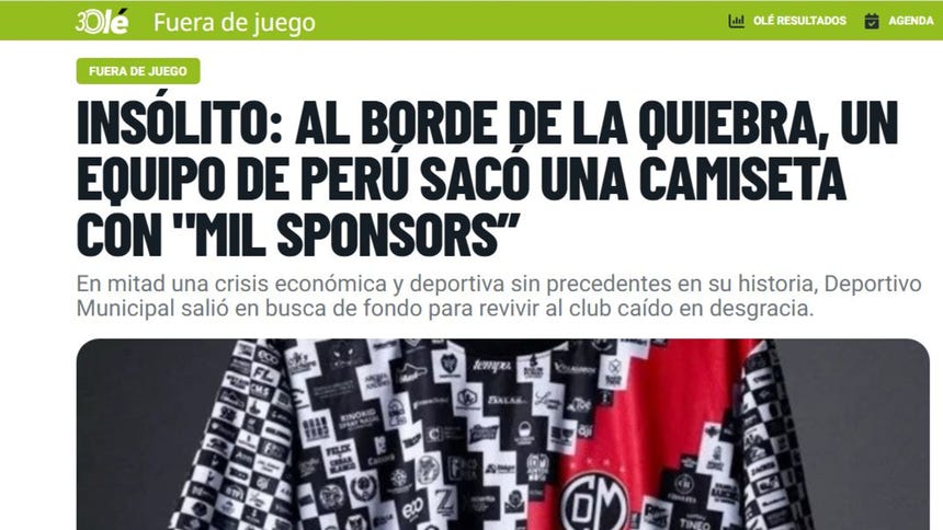 Diario Olé de Argentina