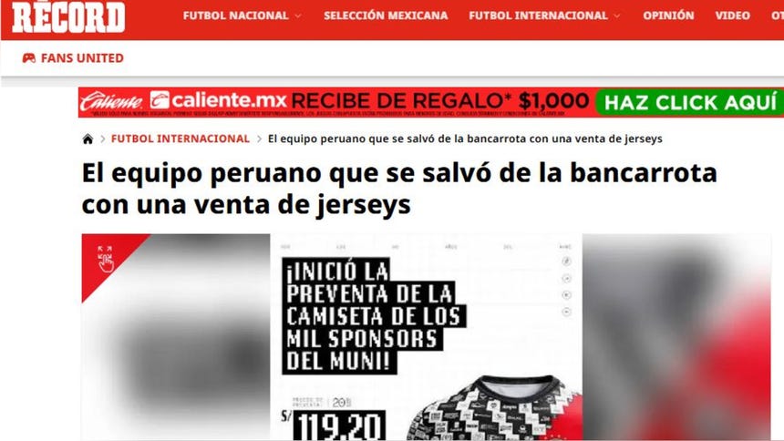 Diario Récord de México.