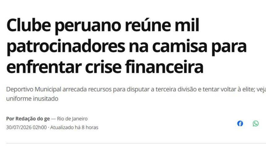 Globo Esporte de Brasil