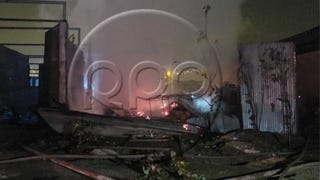Incendio consumió depósito de madera en Ate: dueños denunciaron que el fuego fue provocado por delincuentes