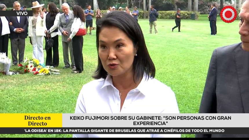 Keiko Fujimori defiende designación de Luis Dyer como Ministro de Salud