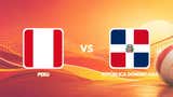 Perú vs. República Dominicana hoy EN VIVO: ¿a qué hora juegan y dónde ver por la Copa Federación Sub 17?