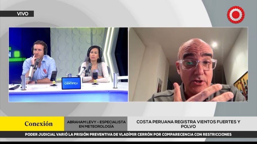 Abraham Levy, en entrrevista con el programa Conexión, de RPP.