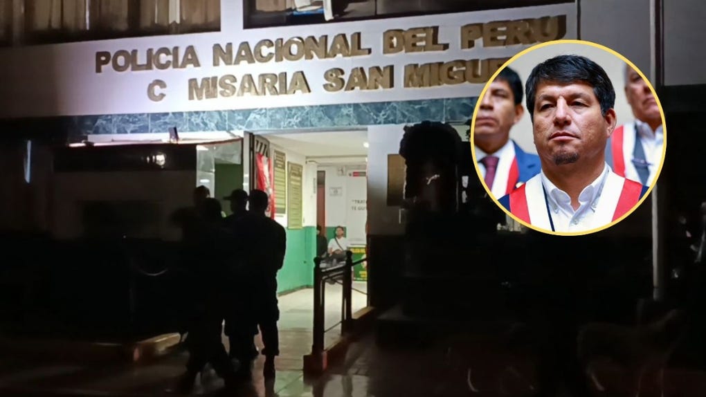 El diputado de Juntos por el Perú, Julián Pérez Mallqui, pasó la noche detenido en la comisaría de San Miguel tras ser intervenido por la Policía Nacional debido a una denuncia por una presunta agresión física contra su expareja.
