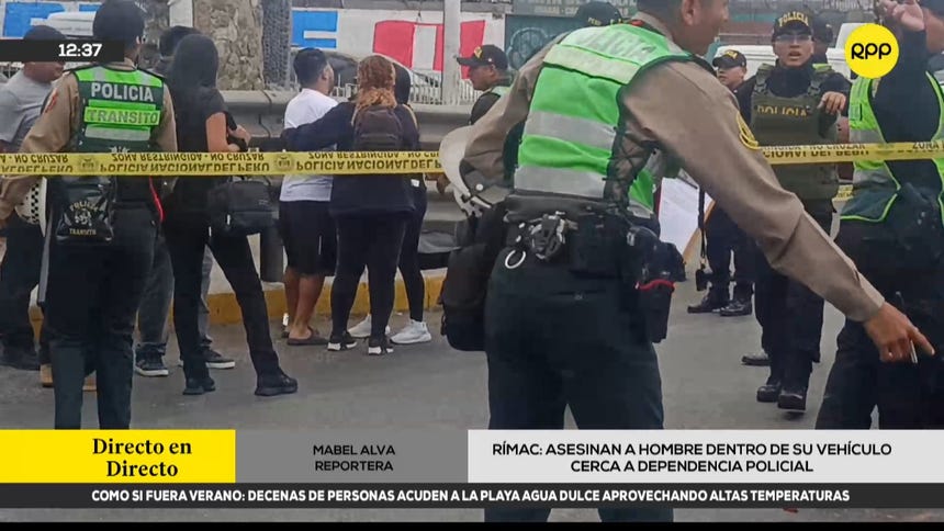 Un hombre fue asesinado cerca a una dependencia policial en el Rímac. 