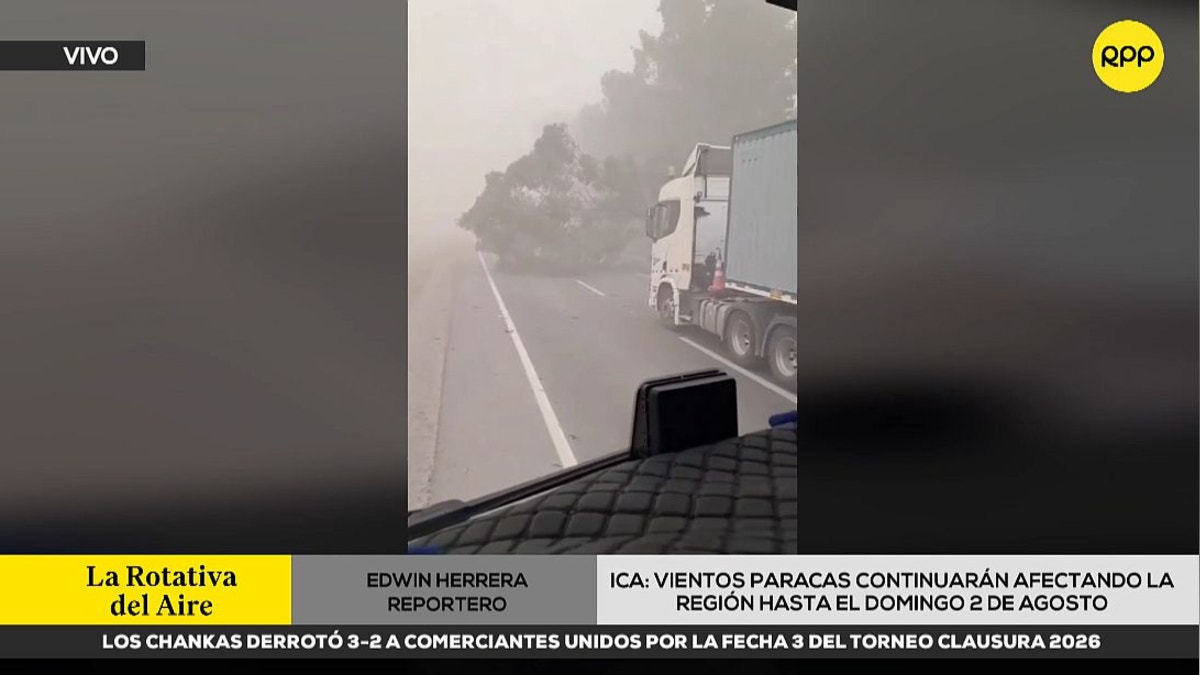 Vientos Paracas en Ica: este es el panorama tras las fuertes ráfagas que golpearon la región