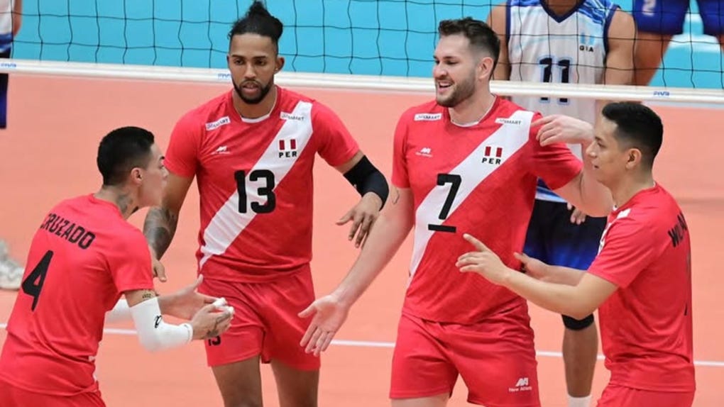 Fixture de Perú en la Copa Sudamericana de Vóley Masculino 2026