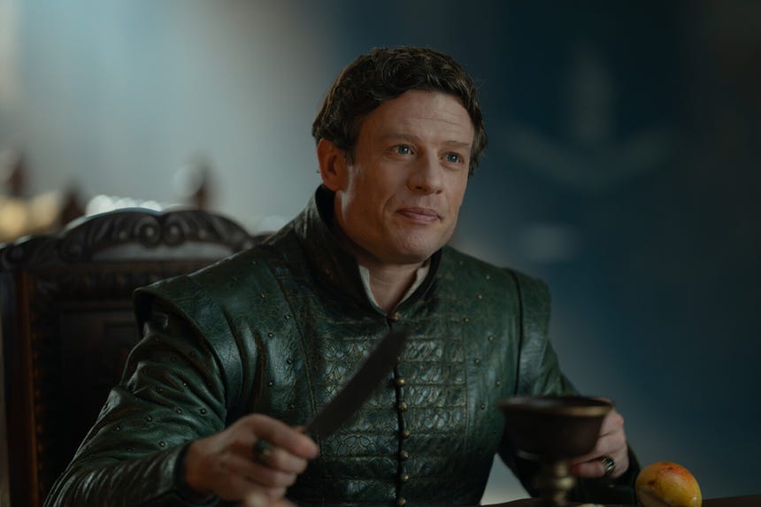 James Norton da vida a Ormund Hightower, líder del ejército Verde en 'La casa del dragón'.