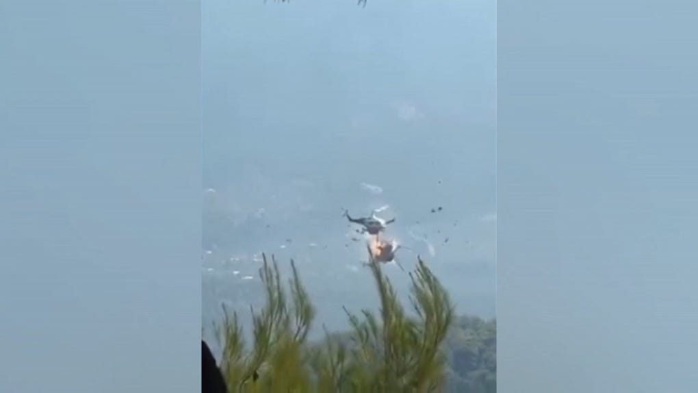 Los dos fallecidos son el piloto rumano del helicóptero y el copiloto griego, según la emisora Skai. 