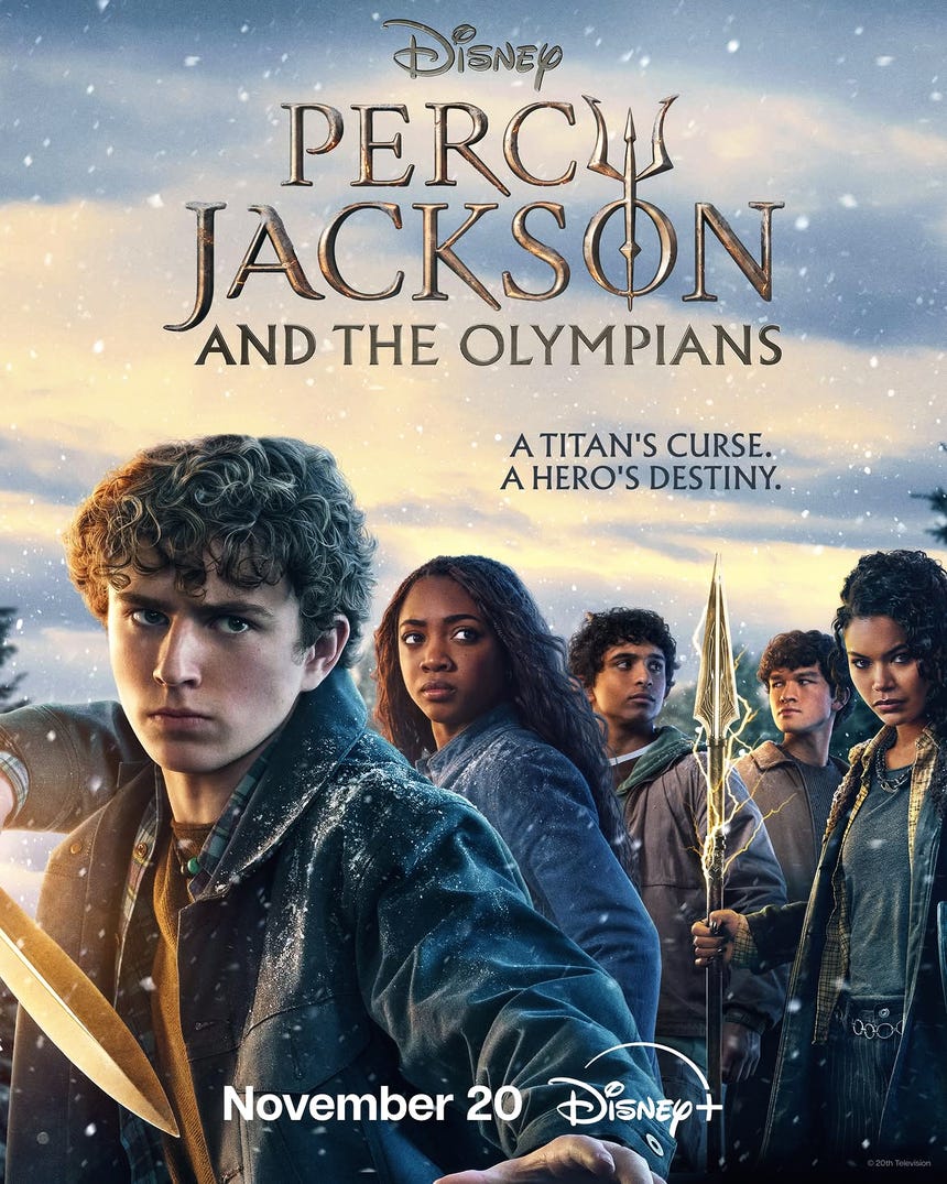 'Percy Jackson y los dioses del Olimpo' estrenará su tercera temporada el 20 de noviembre.