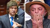 Javier Milei vuelve a acusar a Lula da Silva de 