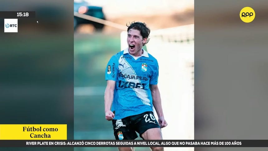 Ian Wisdom piensa en positivo antes de chocar contra Universitario.