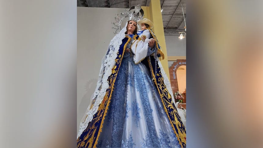 La Virgen de los Remedios se encuentra en el Santuario de Litcan.
