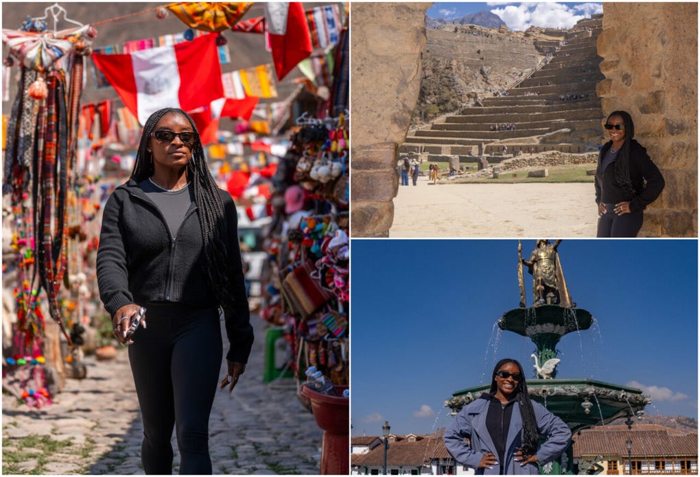 La multi campeona olímpica llegó a Perú para participar en la ceremonia de lanzamiento de los Juegos Panamericanos y Parapanamericanos Lima 2027.