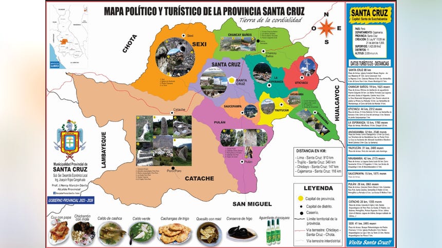 Con el lanzamiento de la Ruta del papa León XIV de Cajamarca se espera impulsar el turismo en Santa Cruz.