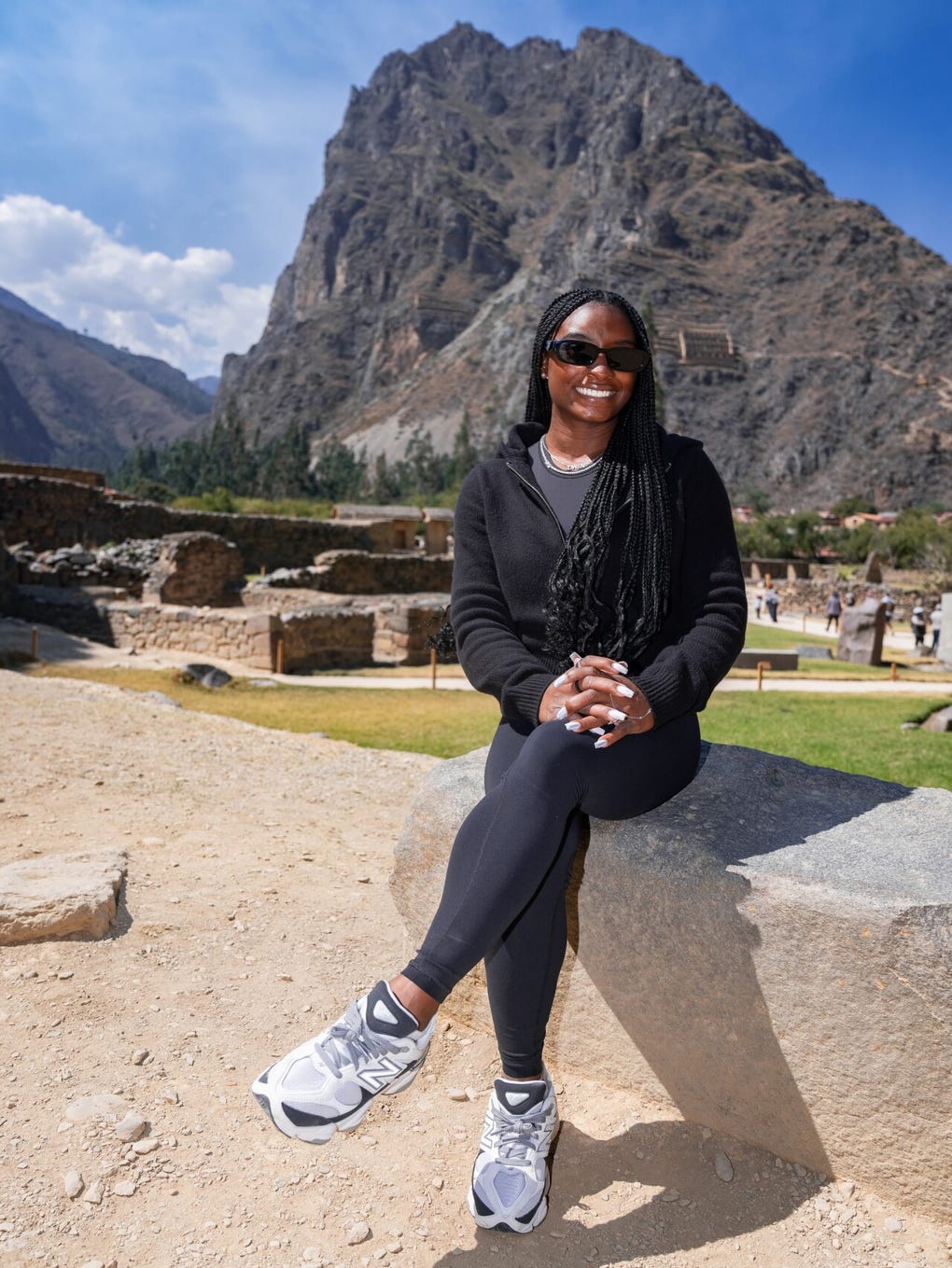 Desde la organización Lima 2027 se informa que la leyenda de la gimnasia quedó encantada del mágico Cusco.