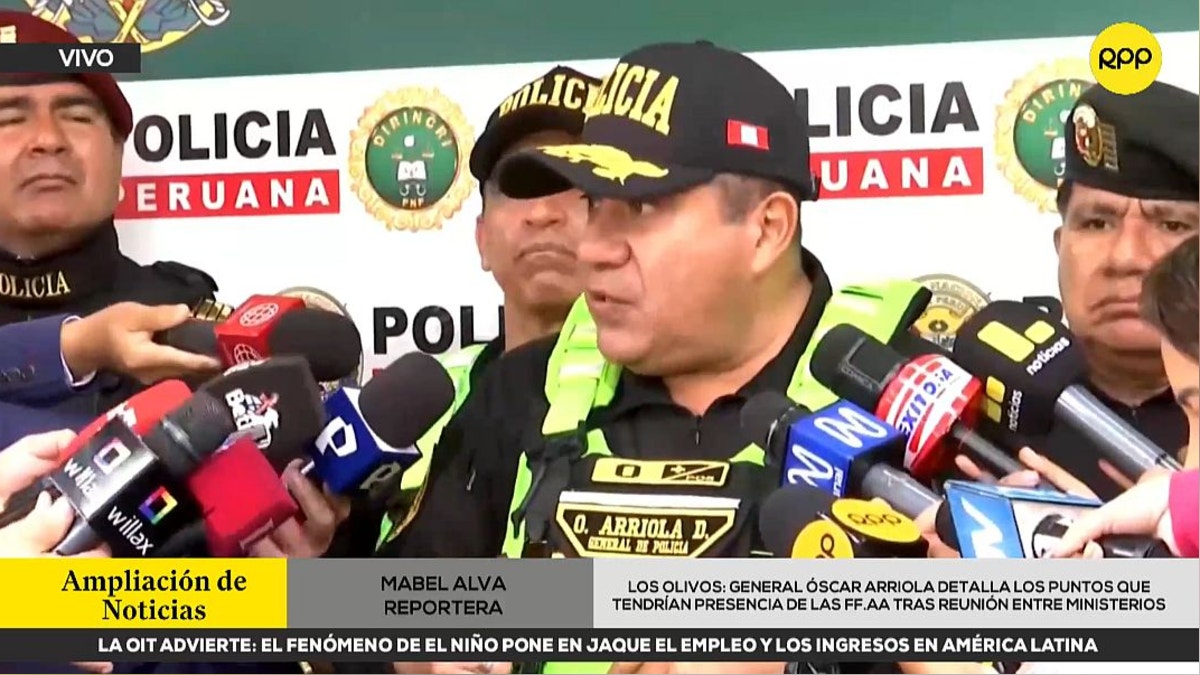 Óscar Arriola se pronunció sobre sobre posibles cambios en el alto mando de la PNP