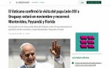 El Vaticano confirmó la visita del papa León XIV a Uruguay: estará en noviembre y recorrerá Montevideo, Paysandú y Florida