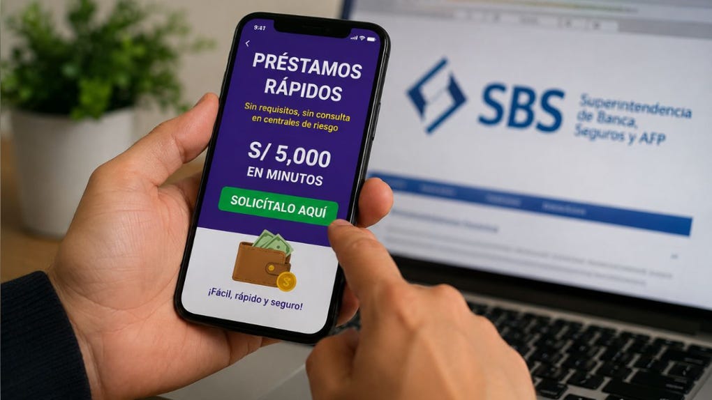 Préstamos por aplicativos digitales son los más denunciados ante la SBS. 