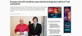 El papa León XIV confirmó que visitará la Argentina del 8 al 11 de noviembre