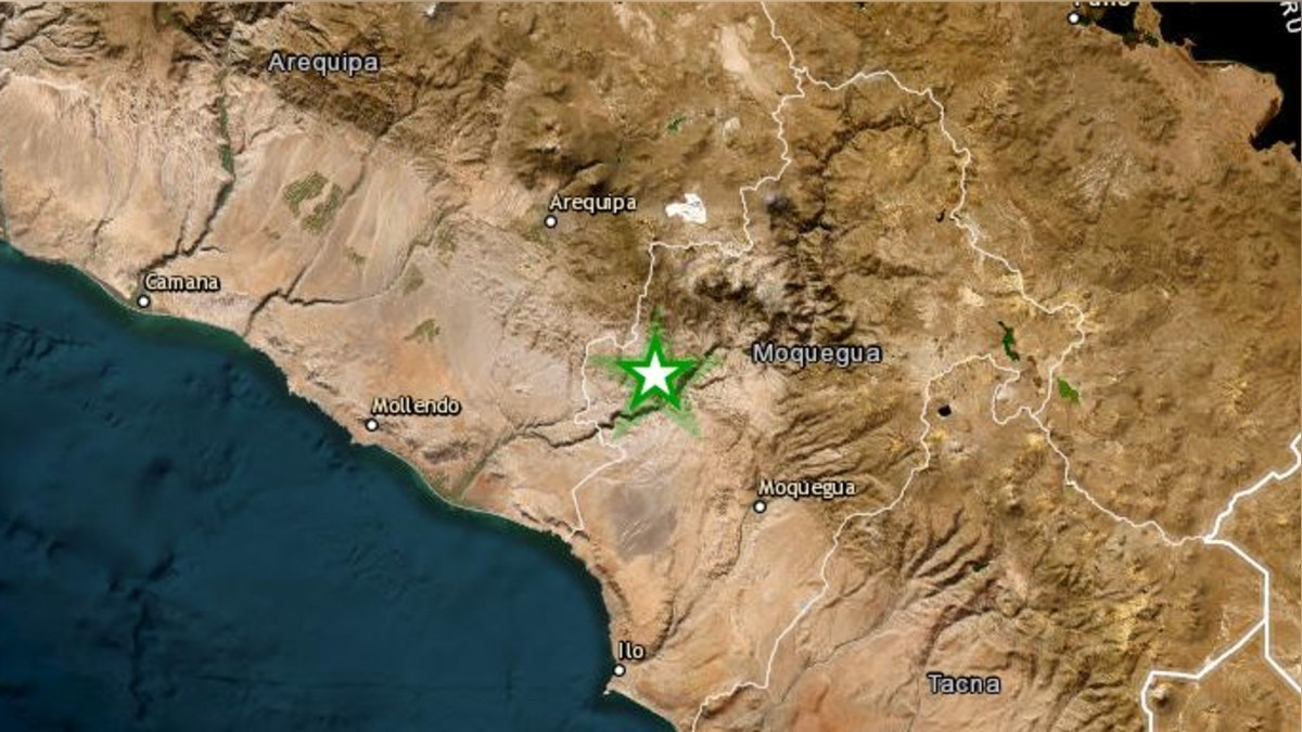 A 3.5 magnitude earthquake shook the Moquegua region this morning