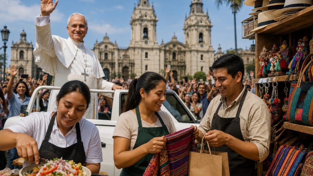 Papa León XIV en Perú abre oportunidad económica para mypes: estos son los sectores más beneficiados, según Produce