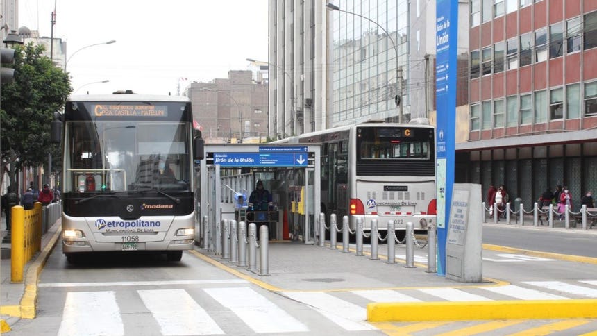 El Metropolitano habilitará sus servicios regulares A, B y C; y los Expresos 1 y 5. 