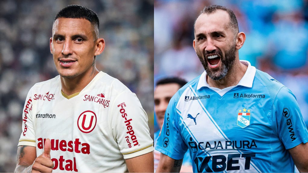 Señal de partido, Universitario vs Sporting Cristal por la liga peruana.