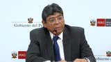 Ministro de Economía Elmer Cuba anuncia que los feriados se trasladarán a los viernes