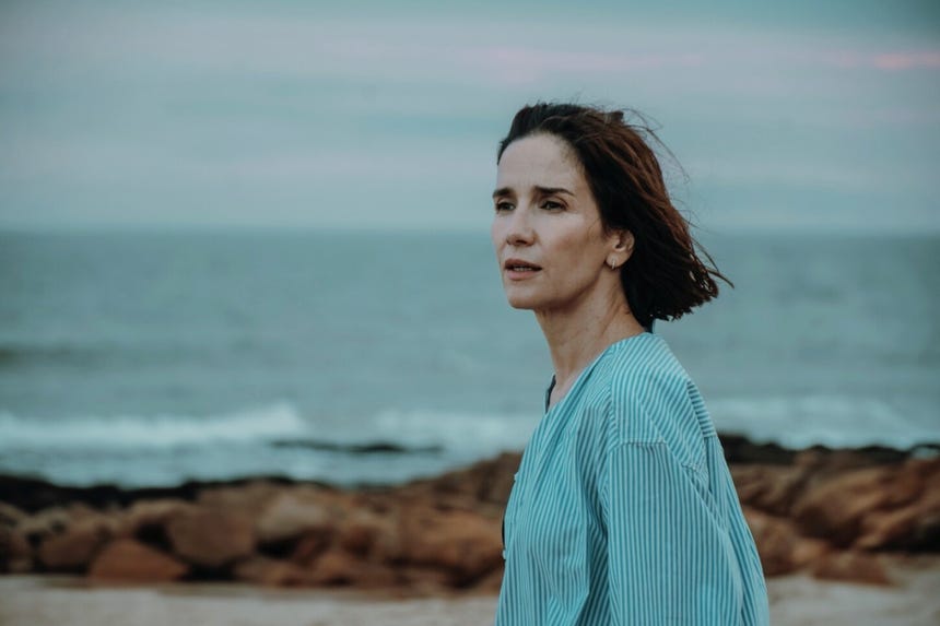 Natalia Oreiro interpreta a Mechi, una ejecutiva que cuestiona su vida y redescubre sus deseos durante un viaje de trabajo.