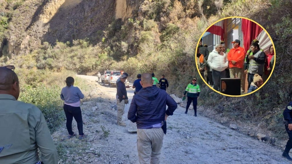 En el lugar, estuvo presente el ministro de Cultura, Alberto Beingolea, quien realizó un recorrido para verificar las casas damnificadas 
