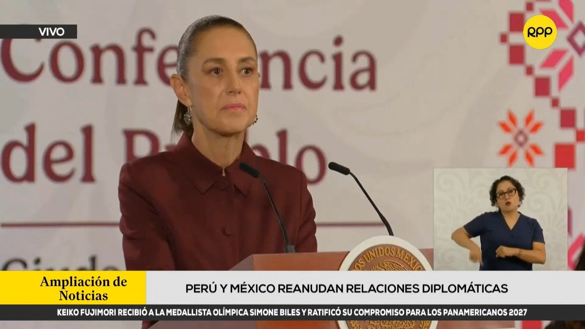 Betssy Chávez recibe saludo de presidenta de México por salvoconducto otorgado por el Gobierno