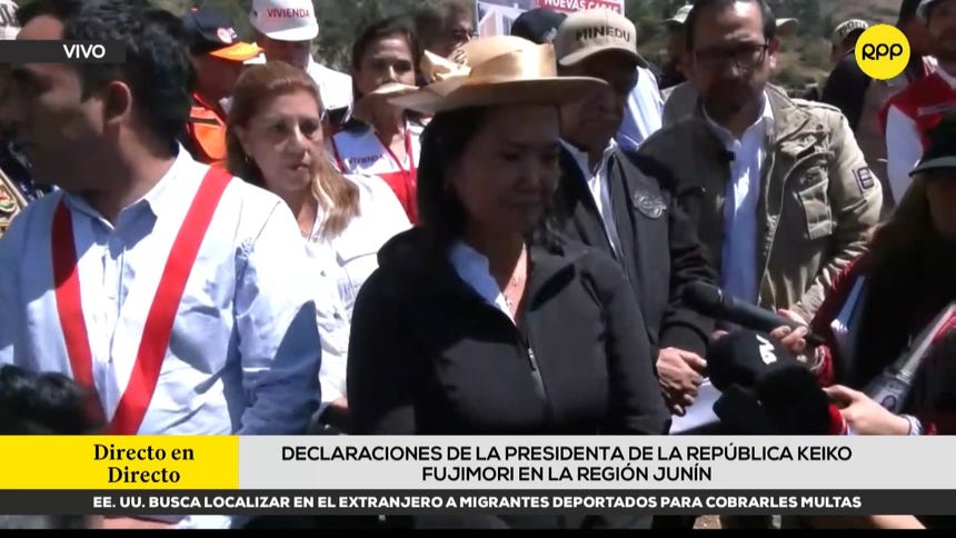 Keiko Fujimori se pronunció durante una actividad
