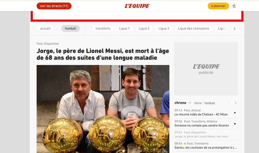 LEquipe de Francia