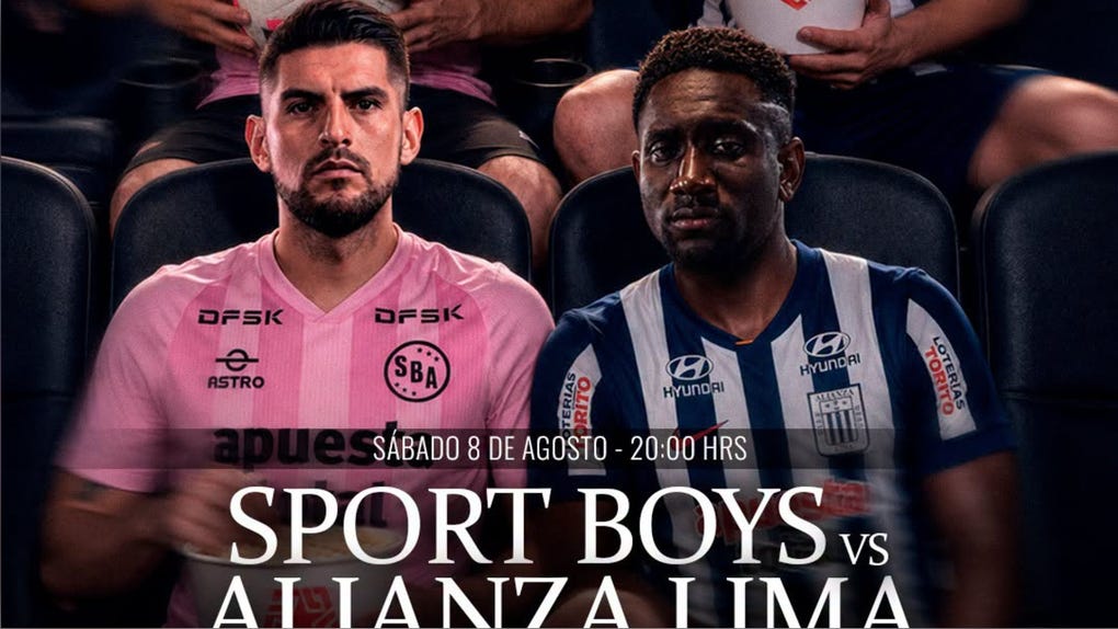Carlos Zambrano y Eryc Castillo en el Boys vs Alianza.