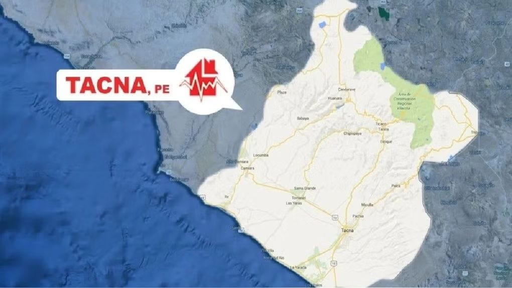 El sismo fue sentido a las 10:15 a.m.