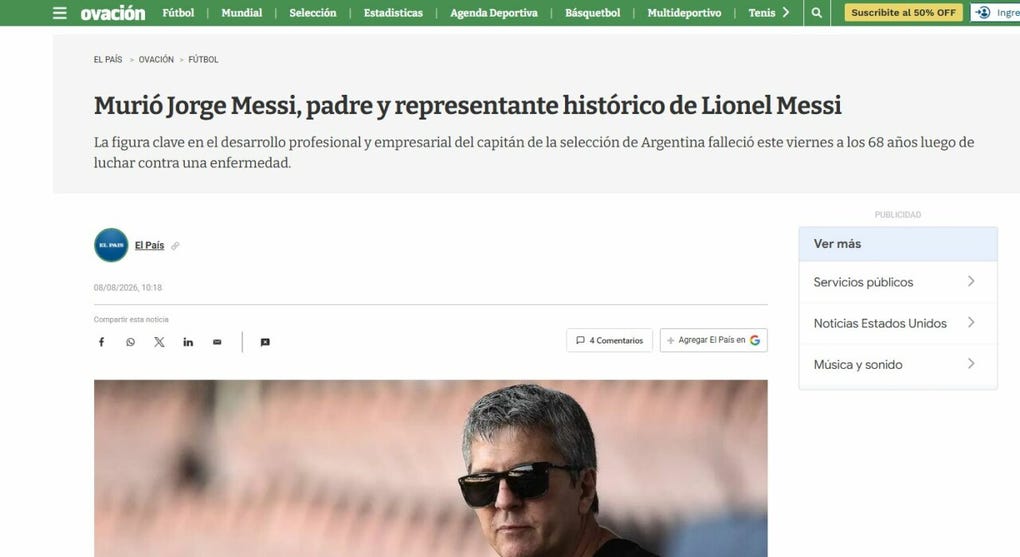 Ovación de Uruguay