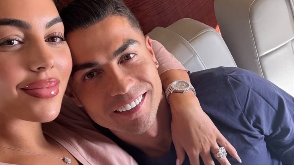 Cristiano Ronaldo y Georgina.
