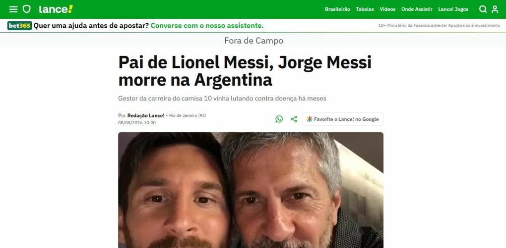 Lance de Brasil