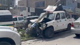 Ate: camioneta se queda sin frenos y deja seis heridos tras múltiple choque en Huaycán