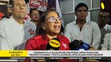 Candidata a la Alcaldía de Lima por el APRA calificó de 