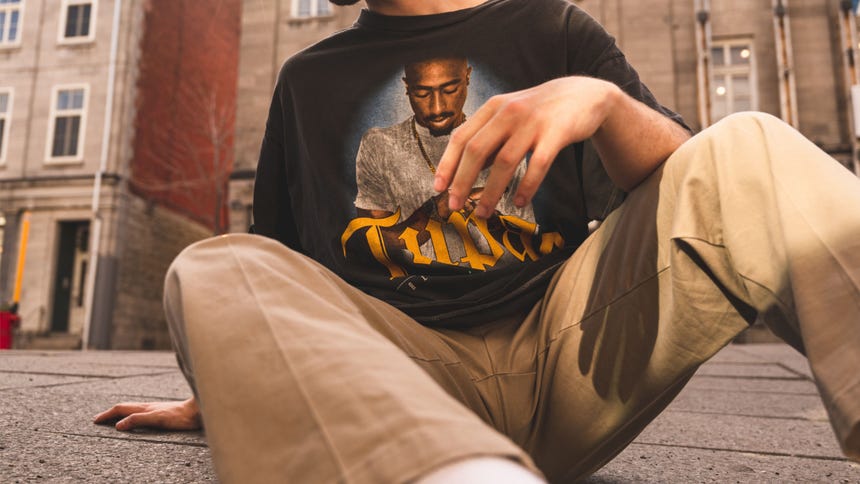Tupac Shakur es un icono de la cultura callejerea estadounidense. 